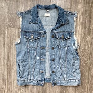 The Buckle | Cutoff Denim Vest